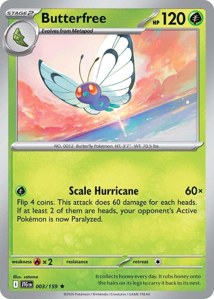 Butterfree (003/159) [Scarlet & Violet: Journey Together] | Gear Gaming Fayetteville