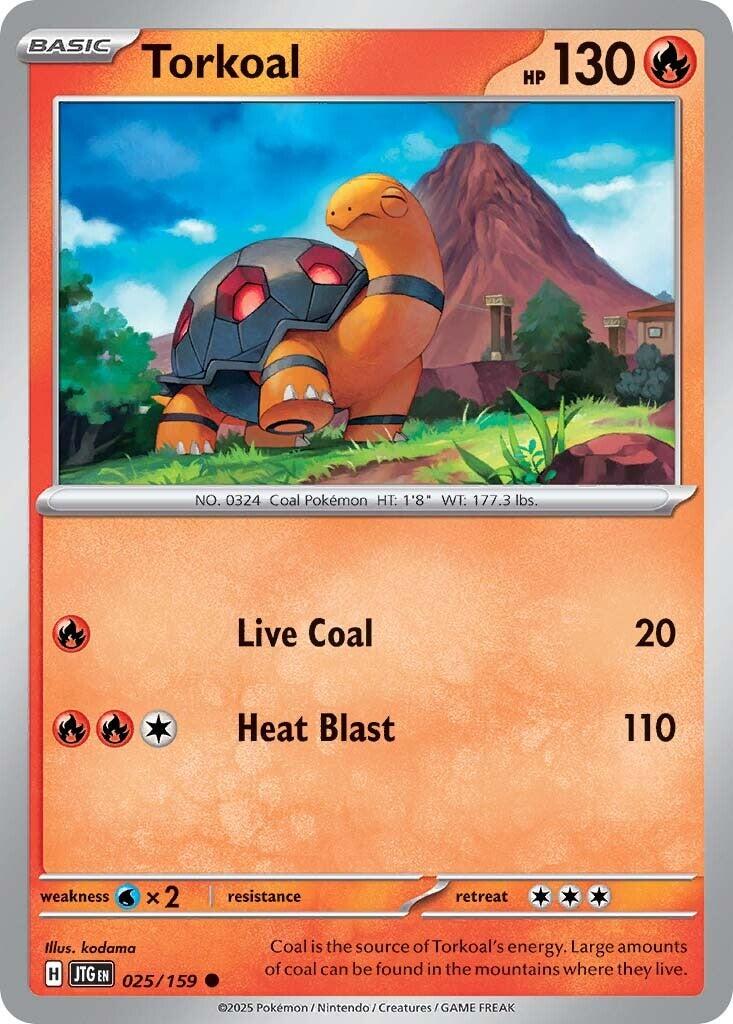 Torkoal (025/159) [Scarlet & Violet: Journey Together] | Gear Gaming Fayetteville