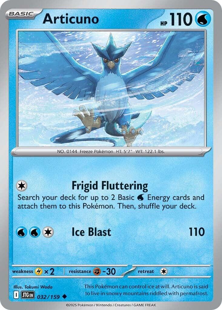 Articuno (032/159) [Scarlet & Violet: Journey Together] | Gear Gaming Fayetteville