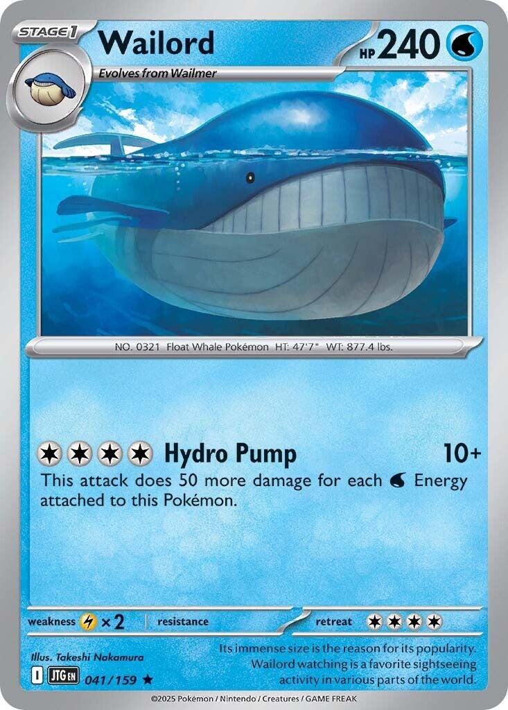Wailord (041/159) [Scarlet & Violet: Journey Together] | Gear Gaming Fayetteville