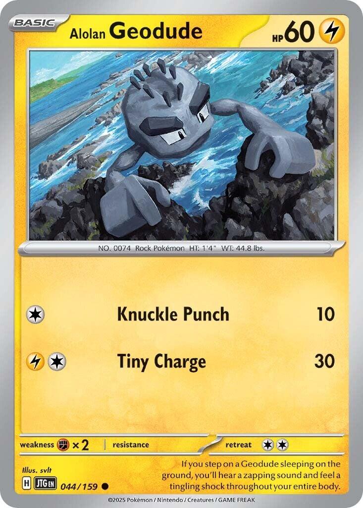 Alolan Geodude (044/159) [Scarlet & Violet: Journey Together] | Gear Gaming Fayetteville
