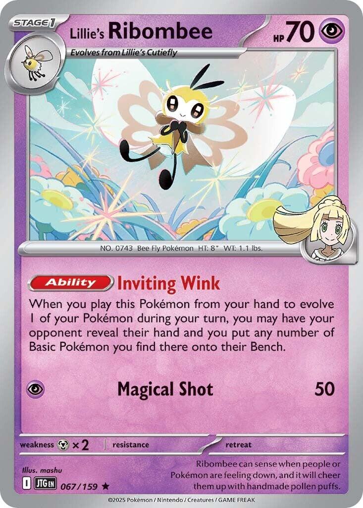 Lillie's Ribombee (067/159) [Scarlet & Violet: Journey Together] | Gear Gaming Fayetteville