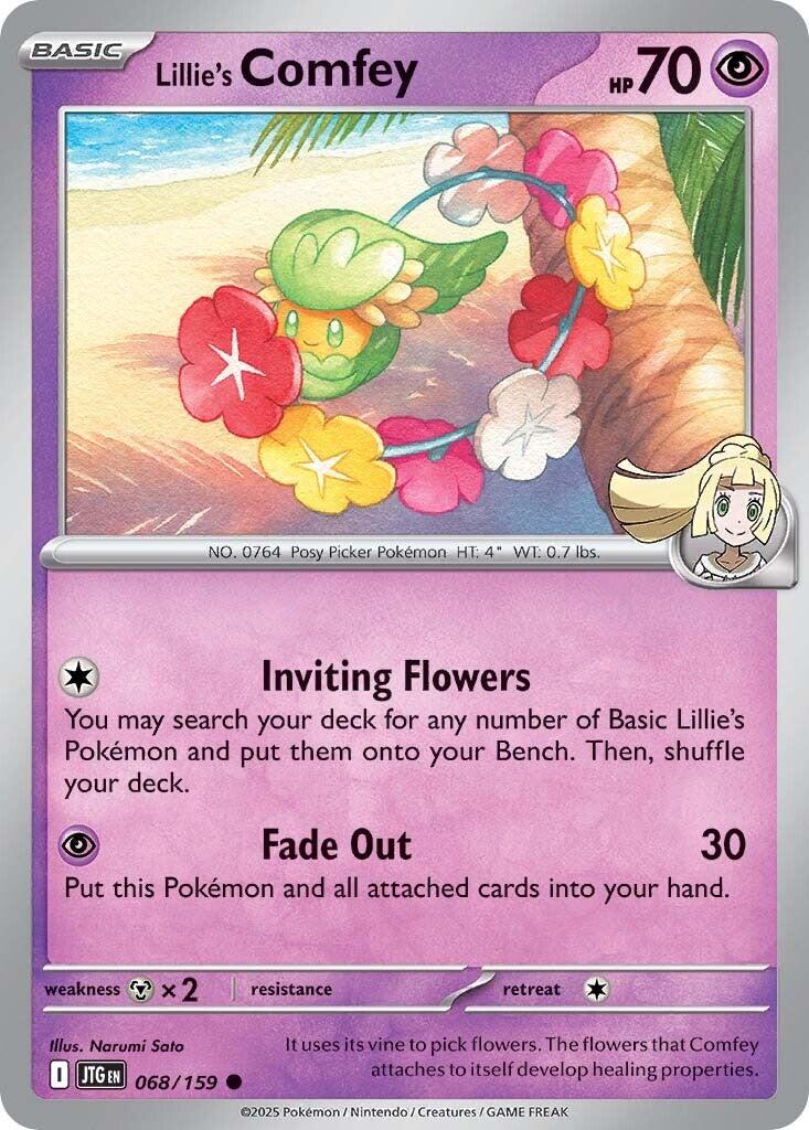 Lillie's Comfey (068/159) [Scarlet & Violet: Journey Together] | Gear Gaming Fayetteville