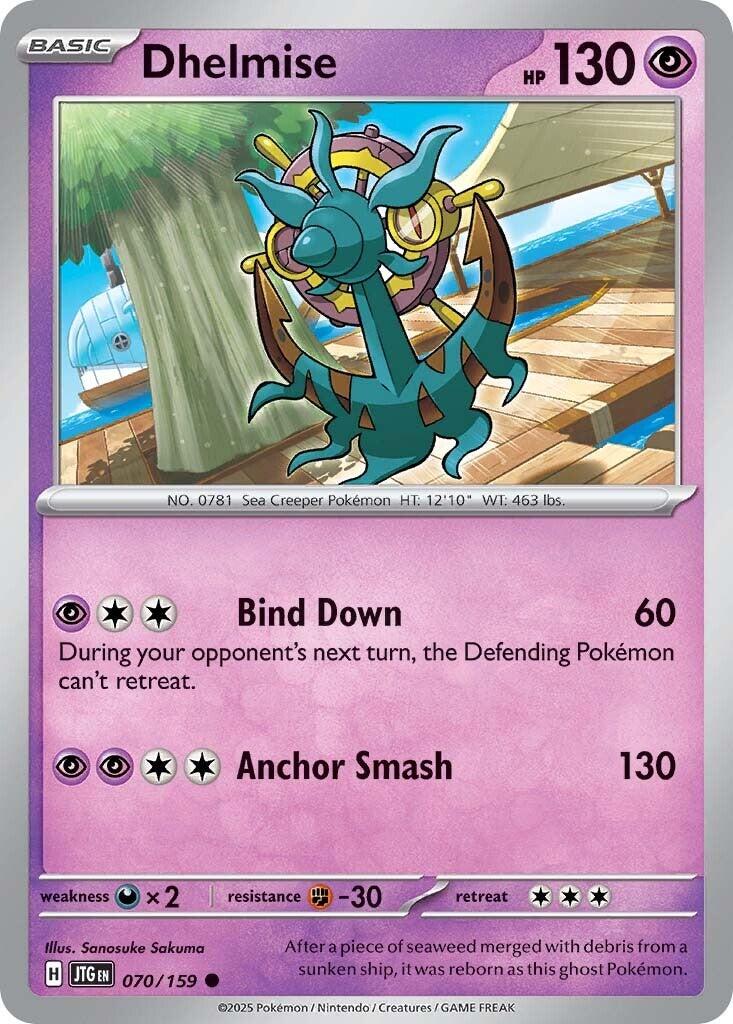 Dhelmise (070/159) [Scarlet & Violet: Journey Together] | Gear Gaming Fayetteville
