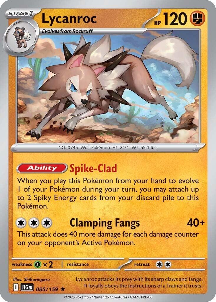 Lycanroc (085/159) [Scarlet & Violet: Journey Together] | Gear Gaming Fayetteville