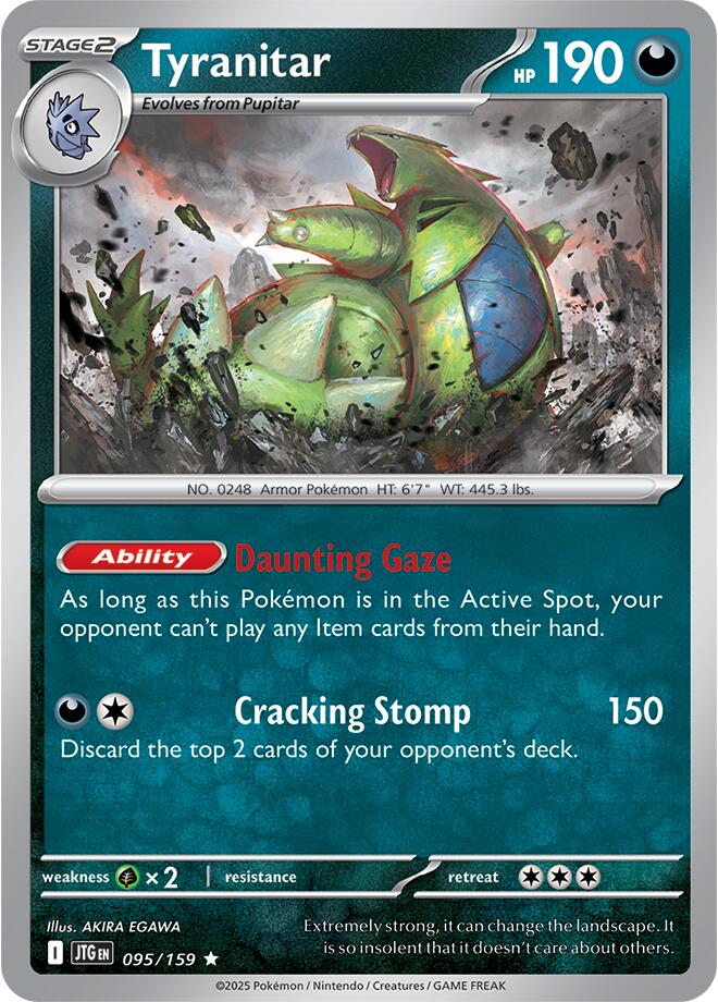 Tyranitar (095/159) [Scarlet & Violet: Journey Together] | Gear Gaming Fayetteville