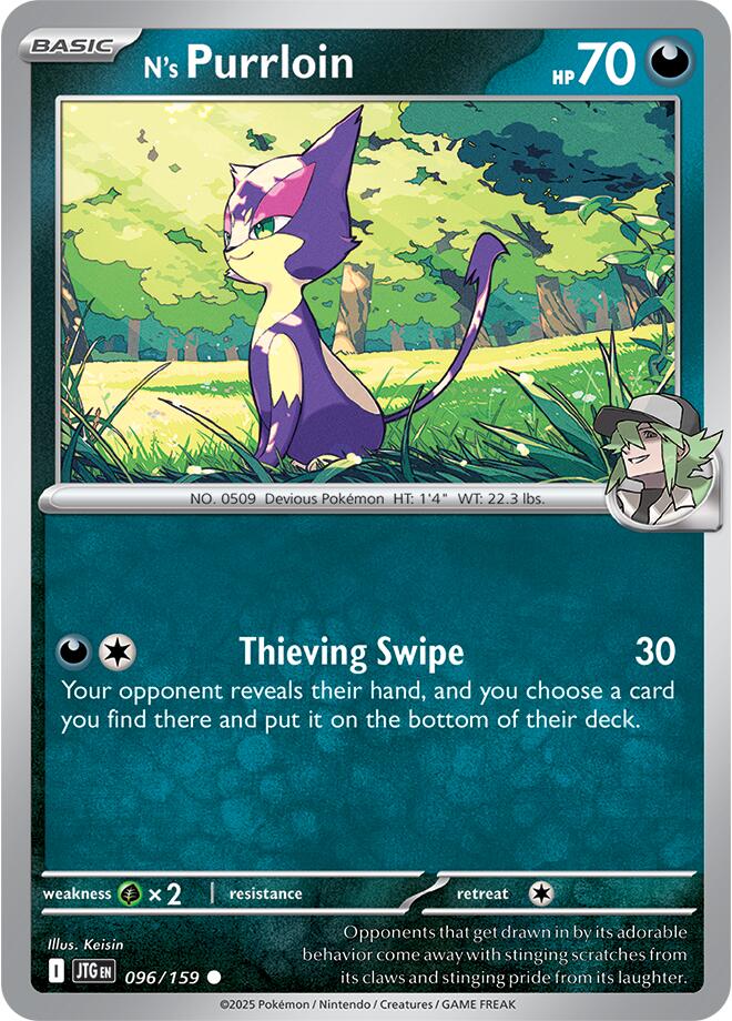 N's Purrloin (096/159) [Scarlet & Violet: Journey Together] | Gear Gaming Fayetteville