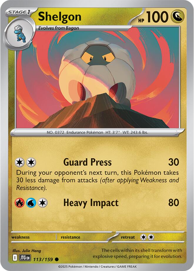 Shelgon (113/159) [Scarlet & Violet: Journey Together] | Gear Gaming Fayetteville