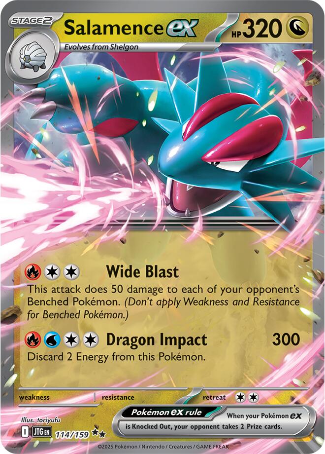 Salamence ex (114/159) [Scarlet & Violet: Journey Together] | Gear Gaming Fayetteville