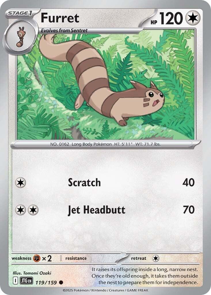 Furret (119/159) [Scarlet & Violet: Journey Together] | Gear Gaming Fayetteville