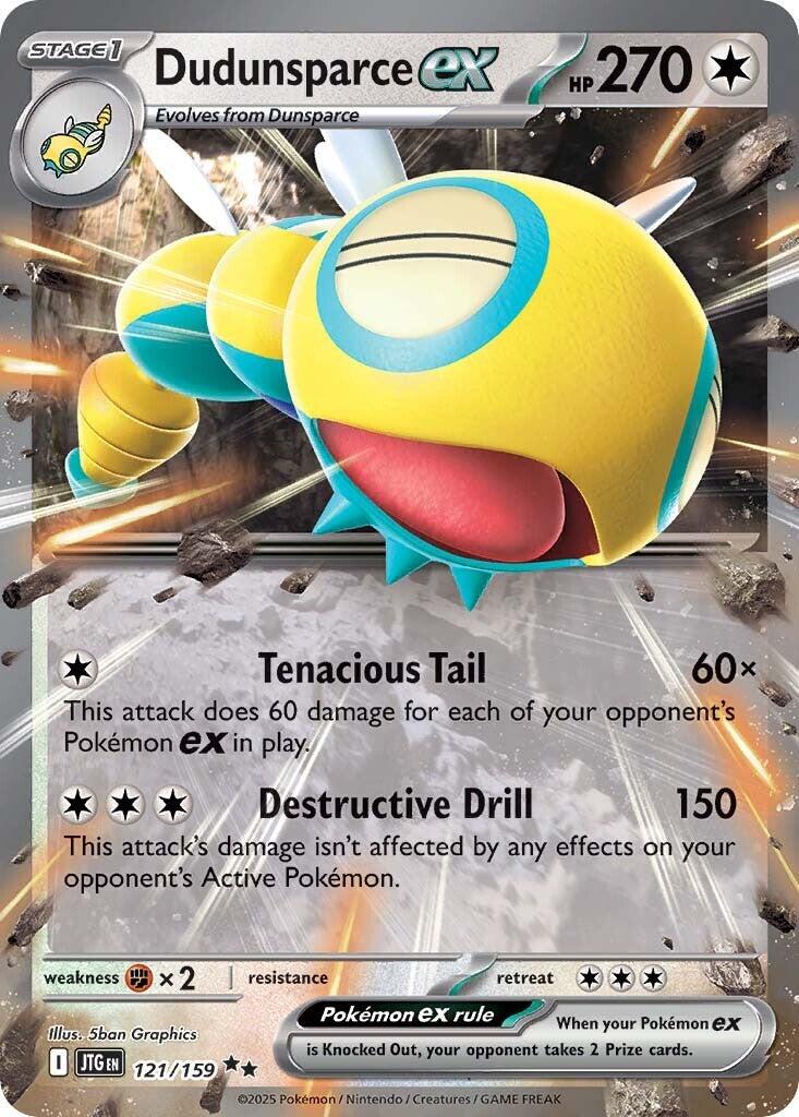 Dudunsparce ex (121/159) [Scarlet & Violet: Journey Together] | Gear Gaming Fayetteville