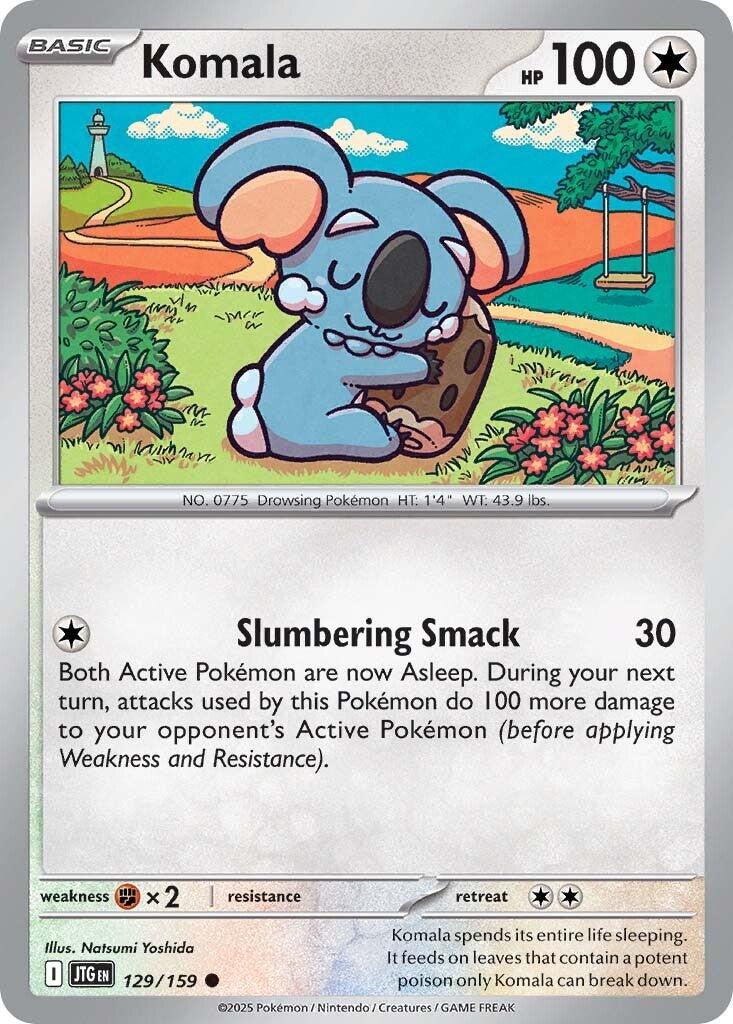 Komala (129/159) [Scarlet & Violet: Journey Together] | Gear Gaming Fayetteville