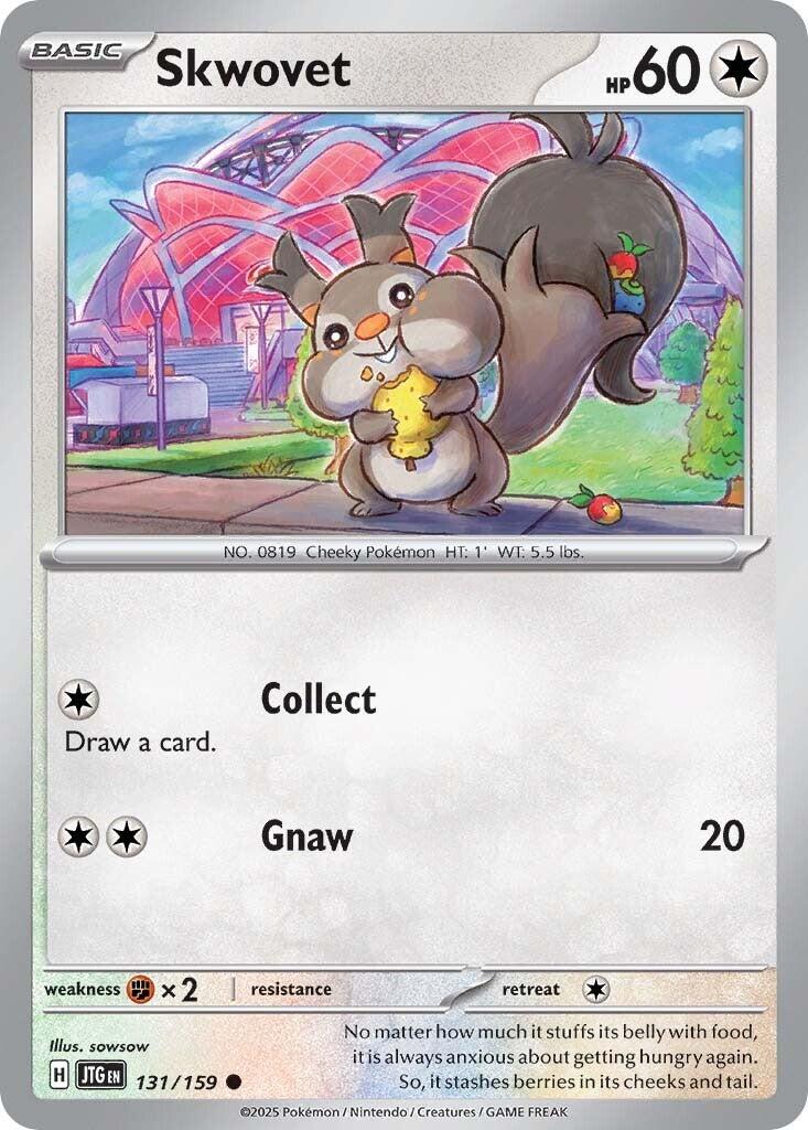 Skwovet (131/159) [Scarlet & Violet: Journey Together] | Gear Gaming Fayetteville
