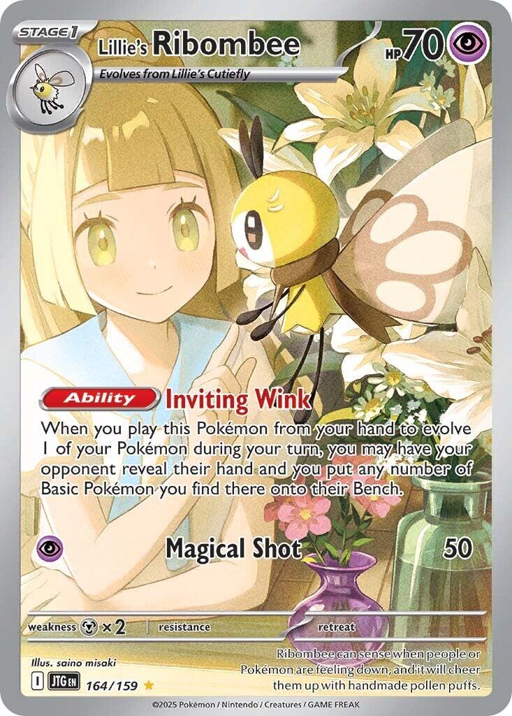 Lillie's Ribombee (164/159) [Scarlet & Violet: Journey Together] | Gear Gaming Fayetteville