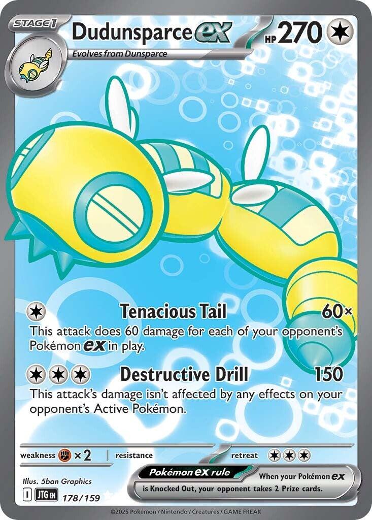 Dudunsparce ex (178/159) [Scarlet & Violet: Journey Together] | Gear Gaming Fayetteville