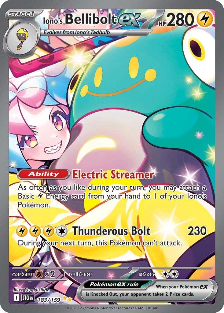 Iono's Bellibolt ex (183/159) [Scarlet & Violet: Journey Together] | Gear Gaming Fayetteville