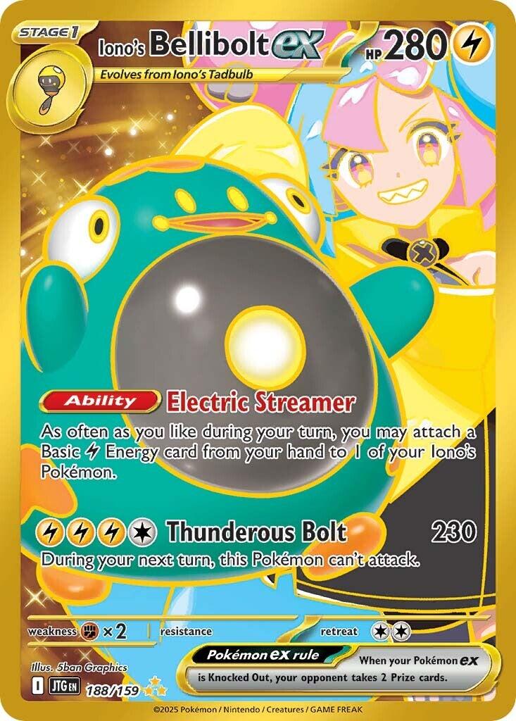 Iono's Bellibolt ex (188/159) [Scarlet & Violet: Journey Together] | Gear Gaming Fayetteville