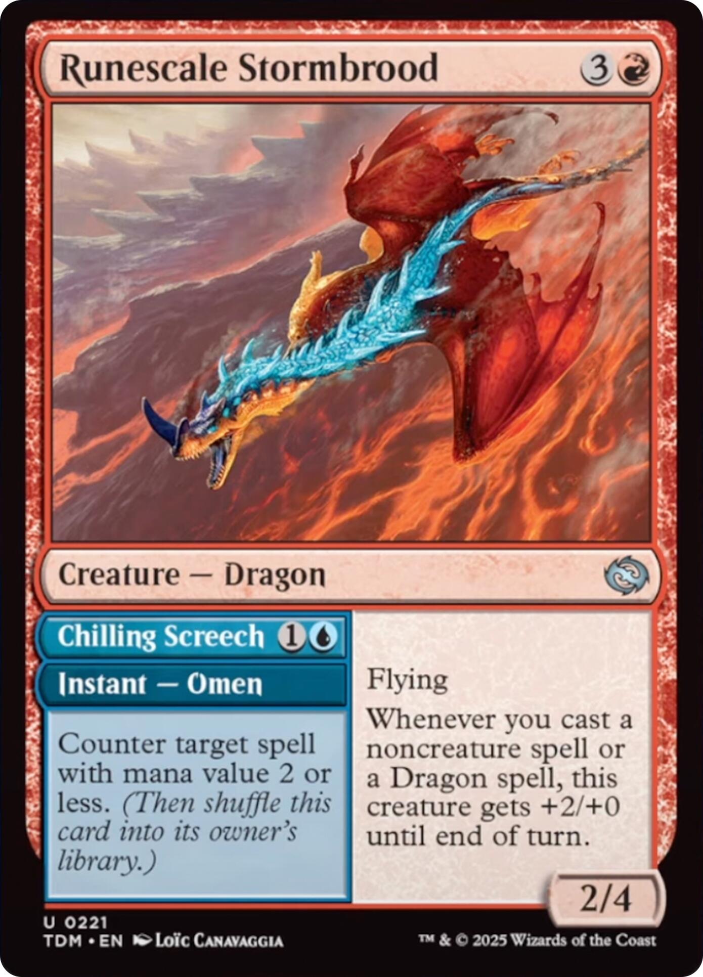 Runescale Stormbrood [Tarkir: Dragonstorm] | Gear Gaming Fayetteville