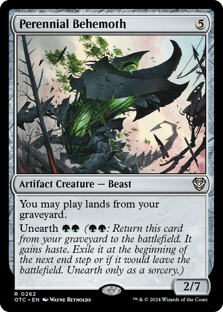 Perennial Behemoth [Outlaws of Thunder Junction Commander] | Gear Gaming Fayetteville