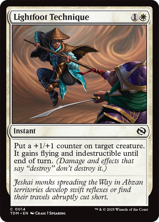 Lightfoot Technique [Tarkir: Dragonstorm] | Gear Gaming Fayetteville
