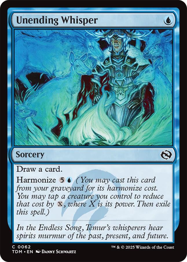 Unending Whisper [Tarkir: Dragonstorm] | Gear Gaming Fayetteville