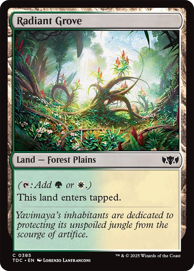 Radiant Grove [Tarkir: Dragonstorm Commander] | Gear Gaming Fayetteville