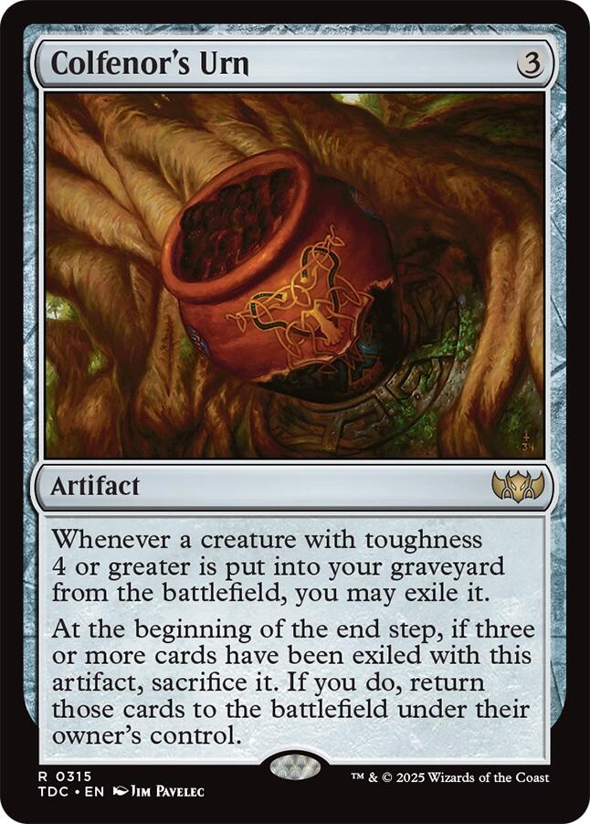 Colfenor's Urn [Tarkir: Dragonstorm Commander] | Gear Gaming Fayetteville
