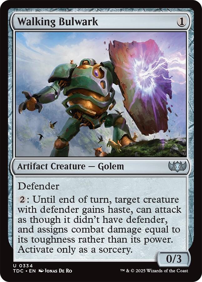 Walking Bulwark [Tarkir: Dragonstorm Commander] | Gear Gaming Fayetteville