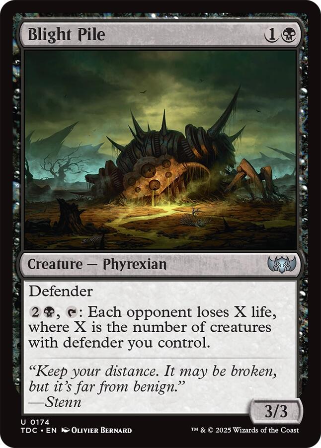 Blight Pile [Tarkir: Dragonstorm Commander] | Gear Gaming Fayetteville