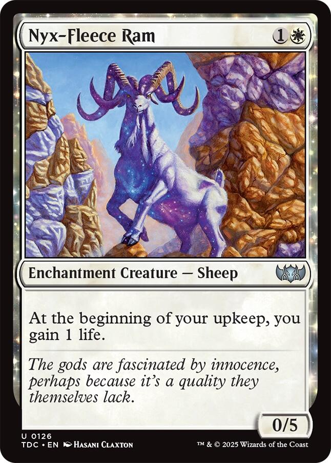 Nyx-Fleece Ram [Tarkir: Dragonstorm Commander] | Gear Gaming Fayetteville