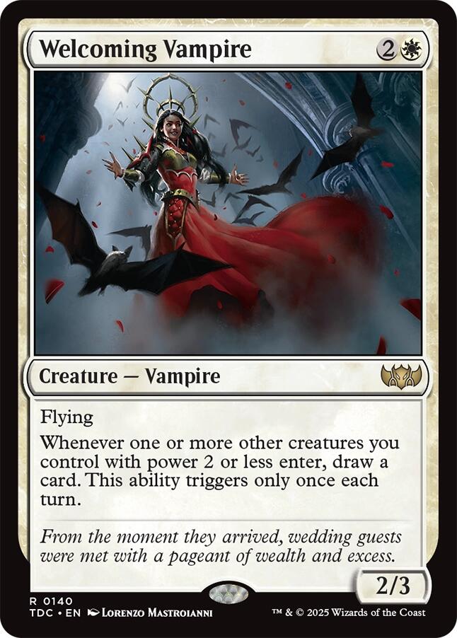 Welcoming Vampire [Tarkir: Dragonstorm Commander] | Gear Gaming Fayetteville