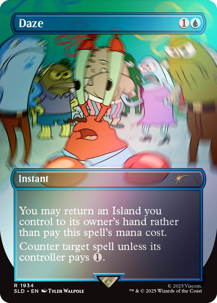 Daze (Rainbow Foil) [Secret Lair Drop Series] | Gear Gaming Fayetteville