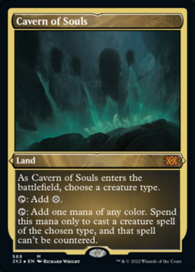 Cavern of Souls (Foil Etched) [Double Masters 2022] | Gear Gaming Fayetteville