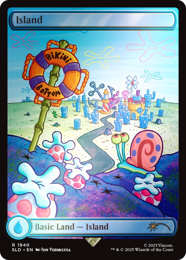 Island (1940) (Rainbow Foil) [Secret Lair Drop Series] | Gear Gaming Fayetteville