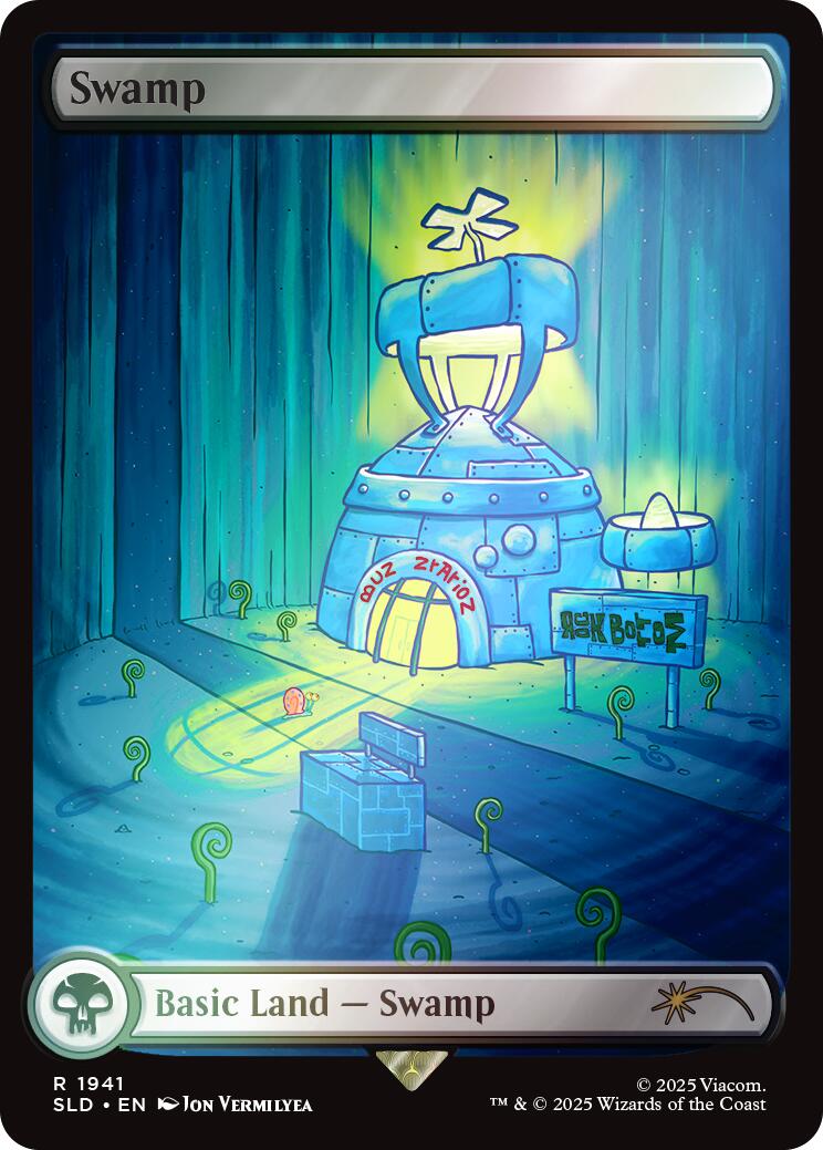 Swamp (1941) (Rainbow Foil) [Secret Lair Drop Series] | Gear Gaming Fayetteville