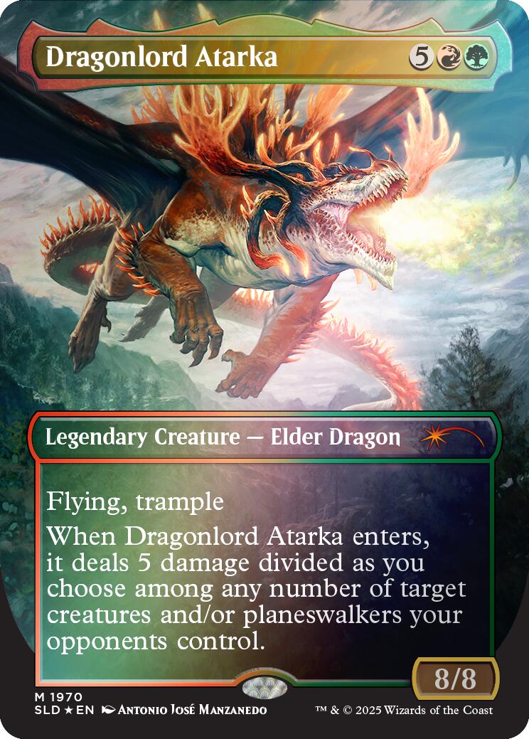 Dragonlord Atarka (Rainbow Foil) [Secret Lair Drop Series] | Gear Gaming Fayetteville