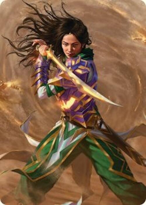 Descendant of Storms Art Card (2/54) [Tarkir: Dragonstorm Art Series] | Gear Gaming Fayetteville