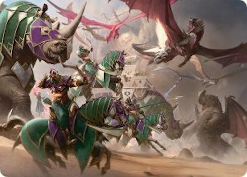 United Battlefront Art Card (5/54) [Tarkir: Dragonstorm Art Series] | Gear Gaming Fayetteville
