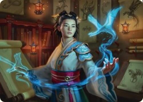 Dragonologist Art Card (6/54) [Tarkir: Dragonstorm Art Series] | Gear Gaming Fayetteville