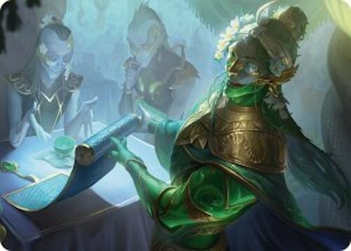 Sibsig Appraiser Art Card (8/54) [Tarkir: Dragonstorm Art Series] | Gear Gaming Fayetteville