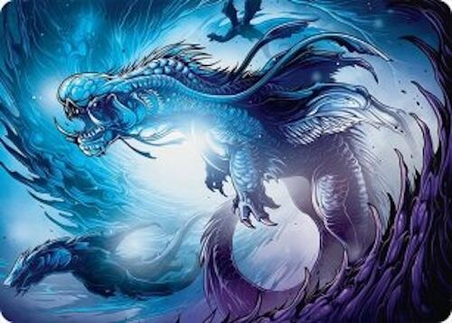 Roiling Dragonstorm Art Card (33/54) [Tarkir: Dragonstorm Art Series] | Gear Gaming Fayetteville