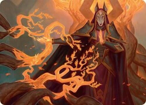 Abzan Devotee Art Card (10/54) [Tarkir: Dragonstorm Art Series] | Gear Gaming Fayetteville