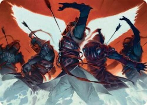 Desperate Measures Art Card (11/54) [Tarkir: Dragonstorm Art Series] | Gear Gaming Fayetteville