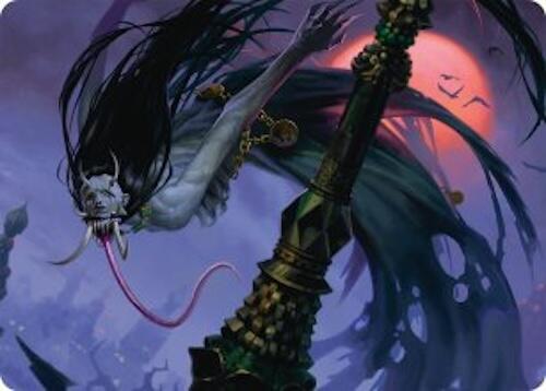 Qarsi Revenant Art Card (12/54) [Tarkir: Dragonstorm Art Series] | Gear Gaming Fayetteville