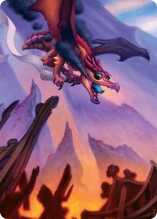 Scavenger Regent Art Card (45/54) [Tarkir: Dragonstorm Art Series] | Gear Gaming Fayetteville