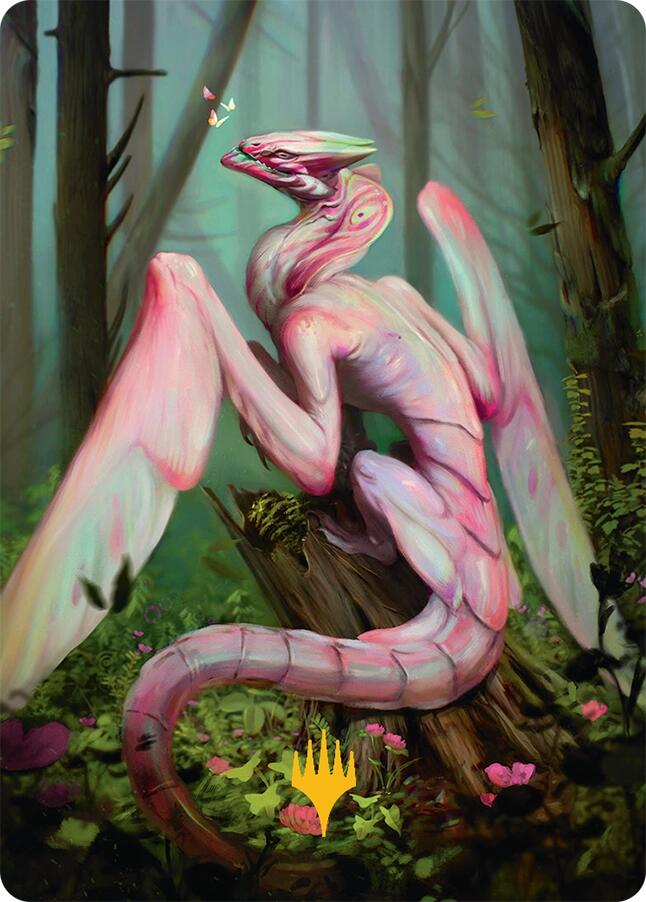 Bloomvine Regent Art Card (46/54) (Gold-Stamped) [Tarkir: Dragonstorm Art Series] | Gear Gaming Fayetteville