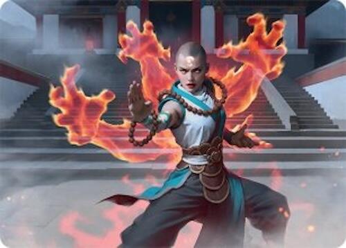 Flamehold Grappler Art Card (24/54) [Tarkir: Dragonstorm Art Series] | Gear Gaming Fayetteville