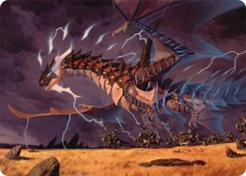 Neriv, Heart of the Storm Art Card (25/54) [Tarkir: Dragonstorm Art Series] | Gear Gaming Fayetteville