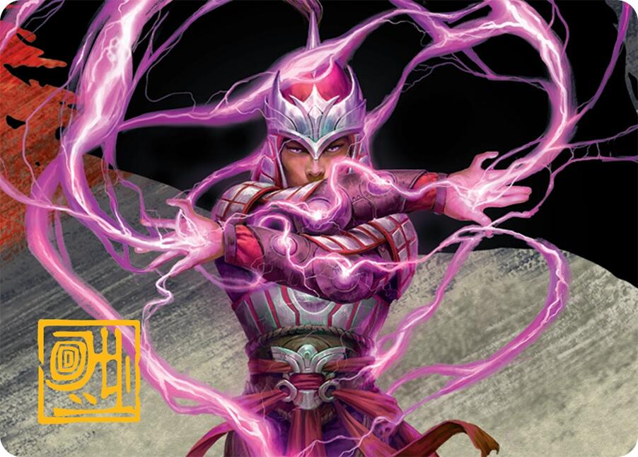 All-Out Assault Art Card (43/54) (Gold-Stamped Signature) [Tarkir: Dragonstorm Art Series] | Gear Gaming Fayetteville
