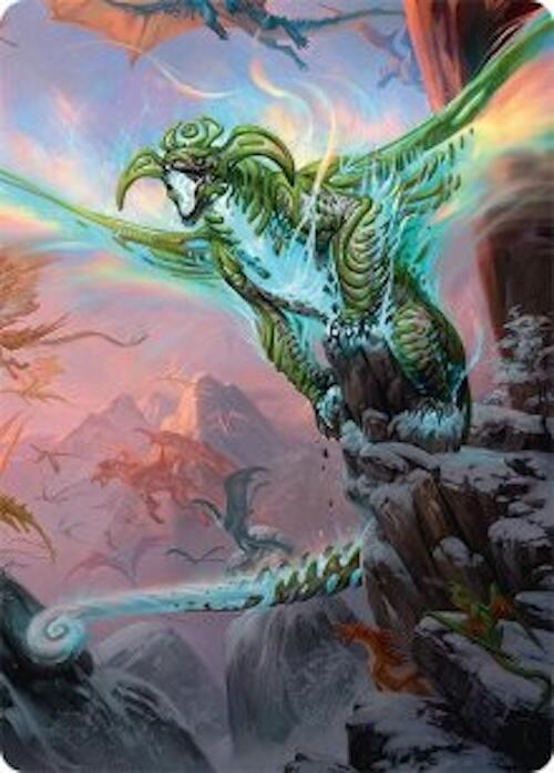 Ureni of the Unwritten Art Card (51/54) [Tarkir: Dragonstorm Art Series] | Gear Gaming Fayetteville